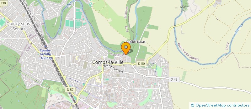 localisation de l'entreprise 885 240 085 à MOISSY-CRAMAYEL