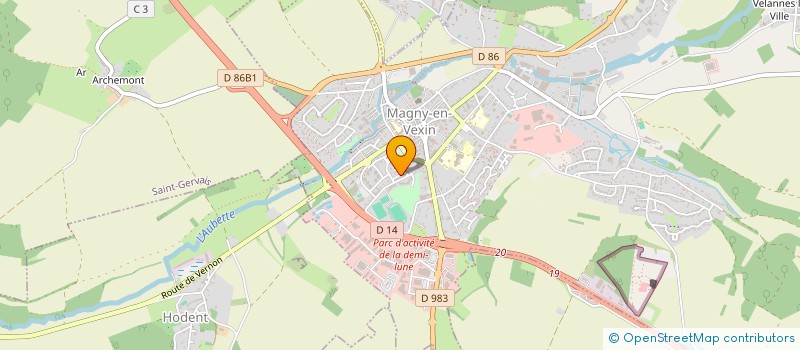 localisation de l'entreprise 885 240 184   MAGNY-EN-VEXIN