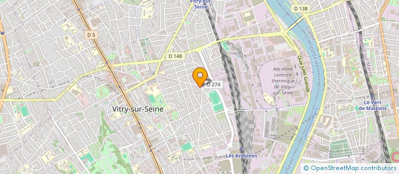 localisation de l'entreprise 885 242 214   VITRY-SUR-SEINE