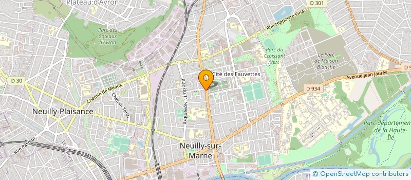 localisation de l'entreprise 885 242 909 à NEUILLY-SUR-MARNE