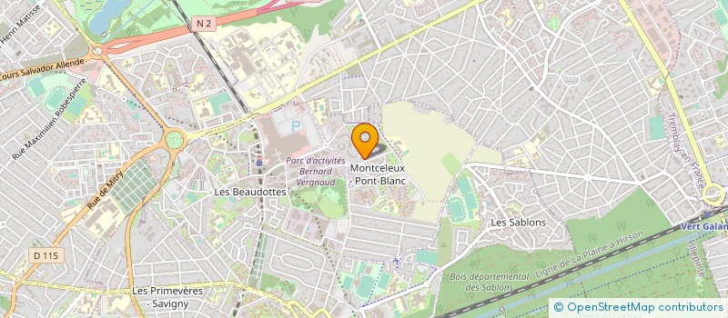 localisation de l'entreprise 885 260 471   ETAMPES