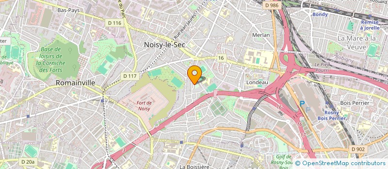 localisation de l'entreprise 885 261 321 à NOISY-LE-SEC