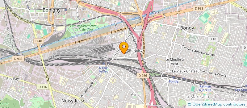localisation de l'entreprise 885 262 550  à NOISY-LE-SEC