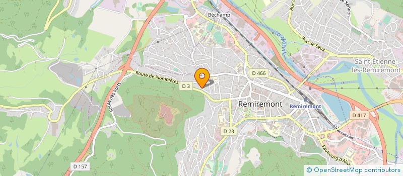 localisation de l'entreprise 885 274 399   LEPANGES-SUR-VOLOGNE