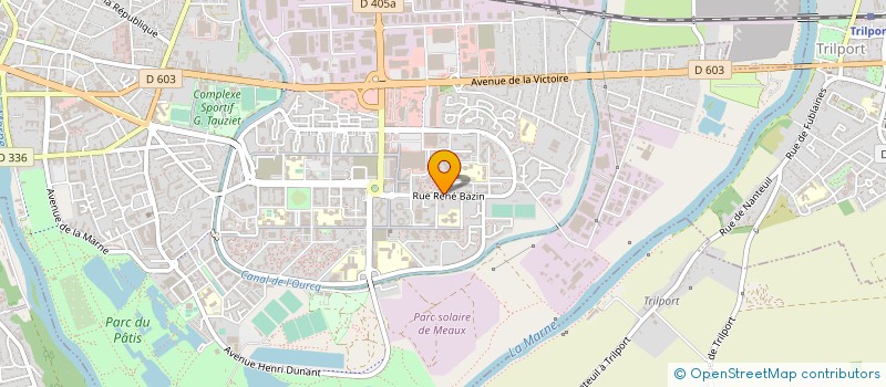 localisation de l'entreprise 885 288 621 à MEAUX