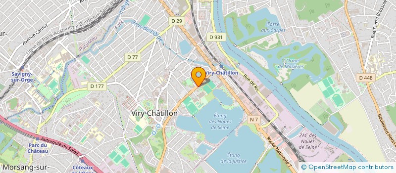 localisation de l'entreprise 885 294 231 à VIRY-CHATILLON