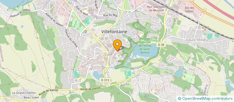 localisation de l'entreprise 885 294 959 à VILLEFONTAINE