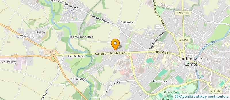 localisation de l'entreprise 885 300 640   FONTENAY-LE-COMTE