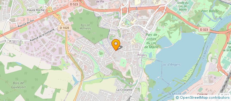 localisation de l'entreprise 885 300 749  à ANGERS