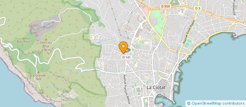 localisation de l'entreprise 885 301 689   LA CIOTAT