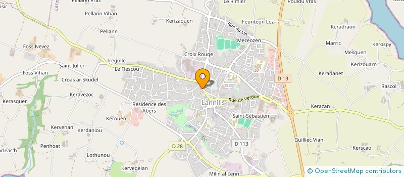 localisation de l'entreprise 885 301 986   ERGUE-GABERIC