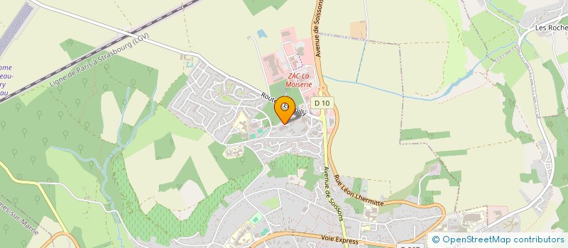 localisation de l'entreprise 885 304 600   CHATEAU-THIERRY