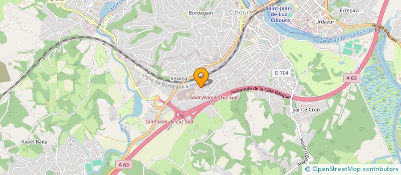 localisation de l'entreprise 885 324 293   URRUGNE