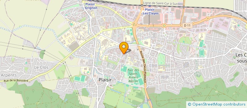 localisation de l'entreprise 885 324 442   HOUILLES