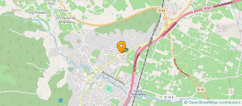 localisation de l'entreprise 885 343 335   CUERS