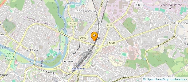 localisation de l'entreprise 885 353 383   GOND-PONTOUVRE