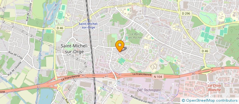 localisation de l'entreprise 885 374 363 à MASSY