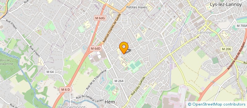 localisation de l'entreprise 885 379 503   HEM