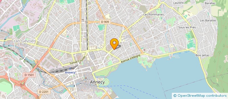 localisation de l'entreprise 885 381 145   ANNECY