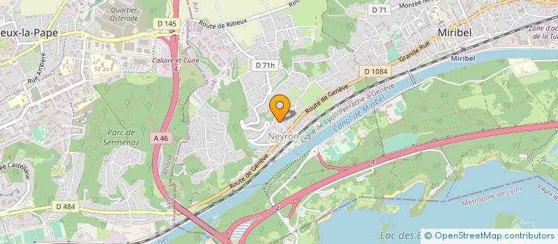 localisation de l'entreprise 885 381 392   RILLIEUX-LA-PAPE