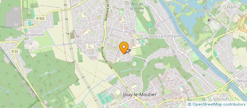 localisation de l'entreprise 885 381 517   JOUY-LE-MOUTIER