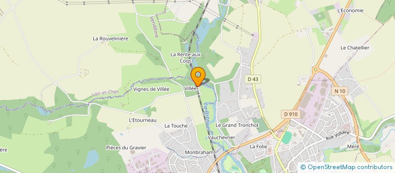 localisation de l'entreprise 885 382 754 à VENDOME