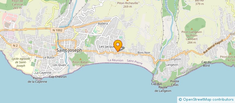 localisation de l'entreprise 885 383 562   SAINT-JOSEPH