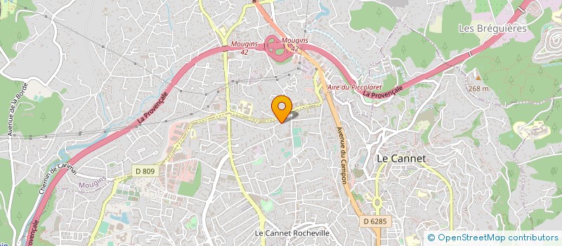 localisation de l'entreprise 885 388 272  à LE CANNET