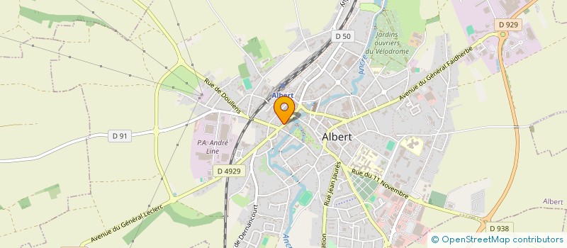 localisation de l'entreprise 885 388 926   ALBERT