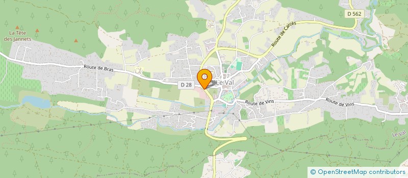 localisation de l'entreprise 885 391 060   LE THOR