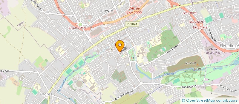 localisation de l'entreprise 885 396 051   FOUQUIERES-LES-LENS