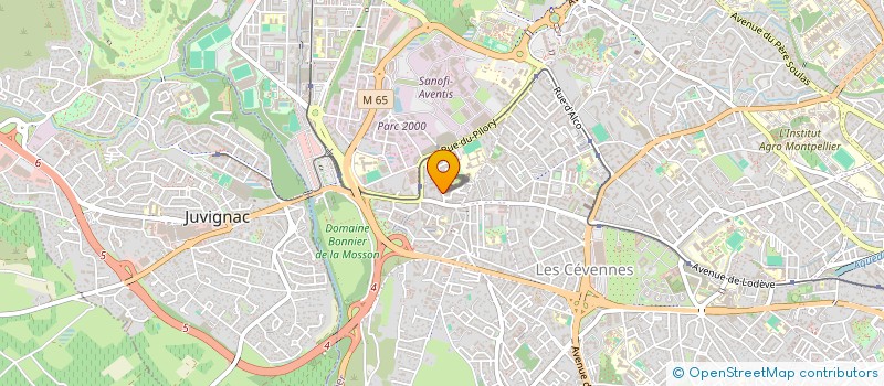 localisation de l'entreprise 885 401 638 à MONTPELLIER