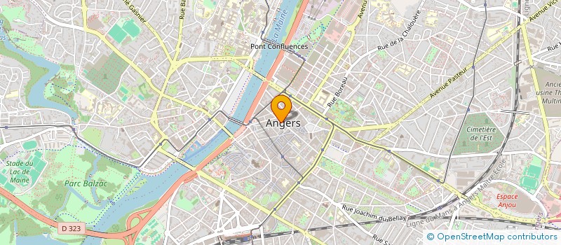 localisation de l'entreprise 885 407 643  à ANGERS
