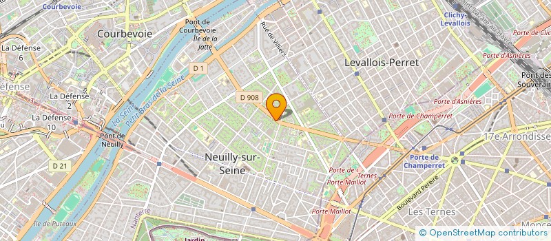 localisation de l'entreprise 887 479 301 à NEUILLY-SUR-SEINE