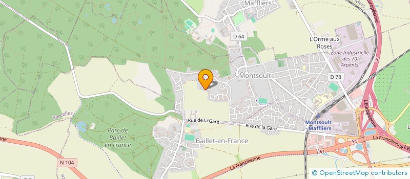 localisation de l'entreprise 887 481 406   MONTSOULT