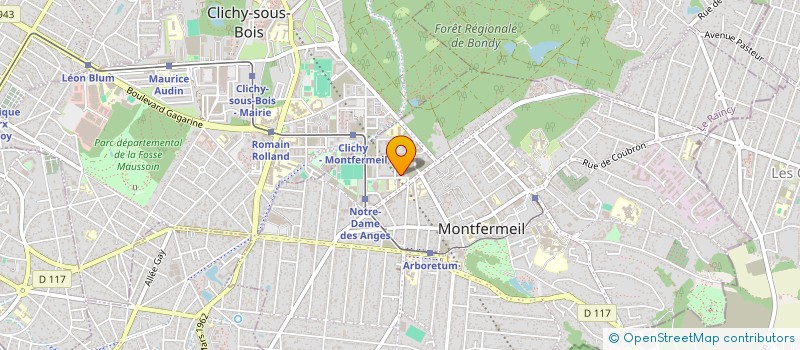 localisation de l'entreprise 887 483 147 à MONTFERMEIL