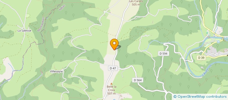 localisation de l'entreprise 887 487 106   NAJAC