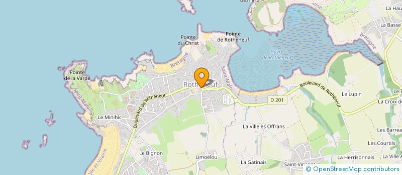 localisation de l'entreprise 887 489 920   SAINT-MALO