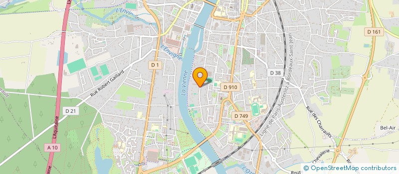 localisation de l'entreprise 887 492 346 à CHATELLERAULT