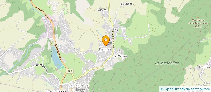 localisation de l'entreprise 887 496 255 à CHOISY