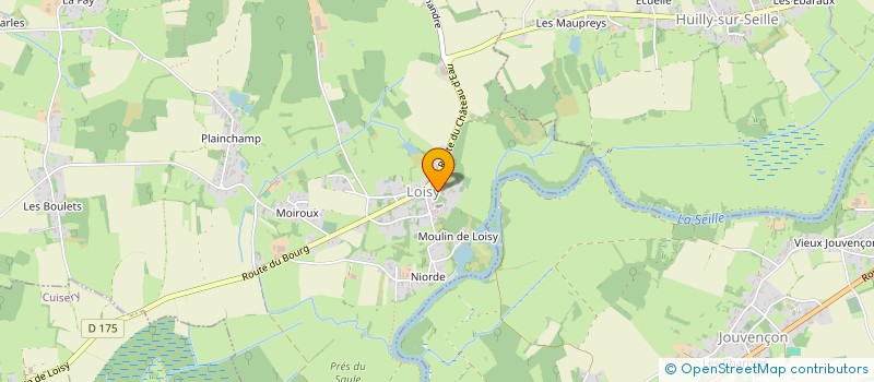 localisation de l'entreprise 887 506 228   LOISY