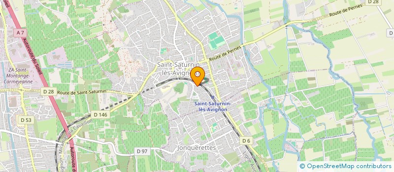 localisation de l'entreprise 887 510 386   SAINT-SATURNIN-LES-AVIGNON