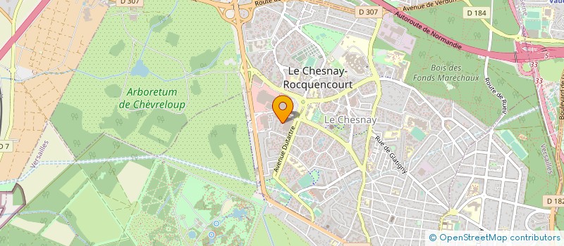 localisation de l'entreprise 887 516 342  à VERSAILLES