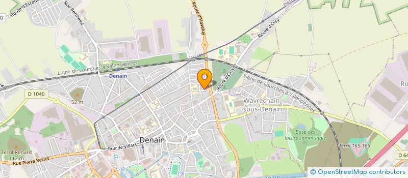 localisation de l'entreprise 887 523 348   DENAIN