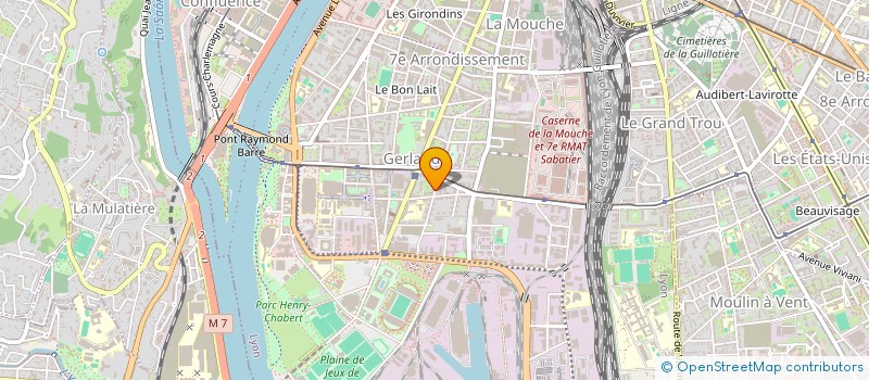 localisation de l'entreprise 887 524 387   LYON