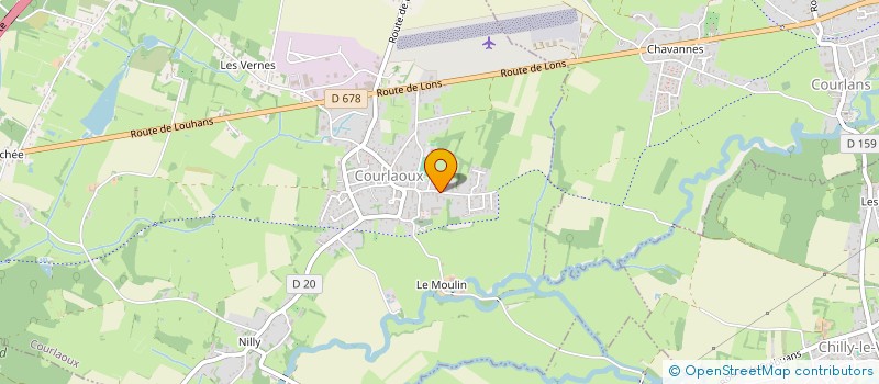 localisation de l'entreprise 887 525 541 à COURLAOUX