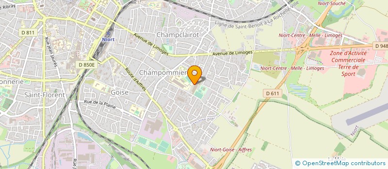 localisation de l'entreprise 887 530 798   MONTBAZIN