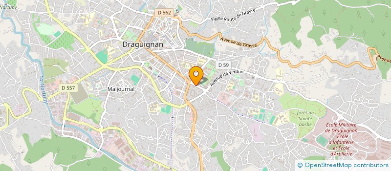 localisation de l'entreprise 887 534 550 à DRAGUIGNAN
