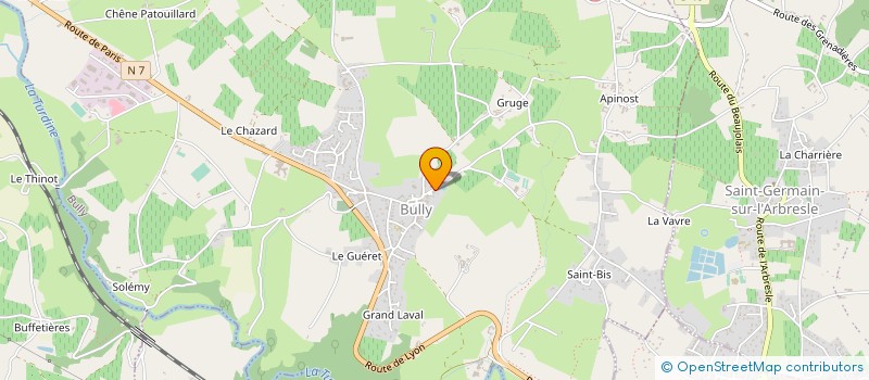 localisation de l'entreprise 887 540 680   CHATONNAY