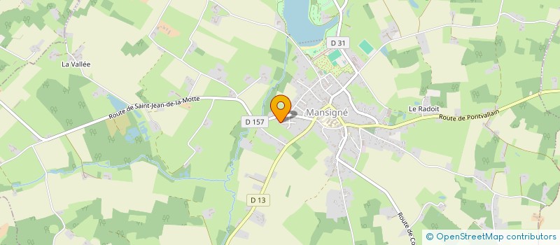 localisation de l'entreprise 887 551 679   MANSIGNE